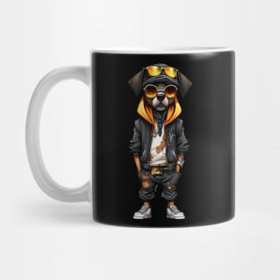 Funny Dog Graffitti Artist Mug